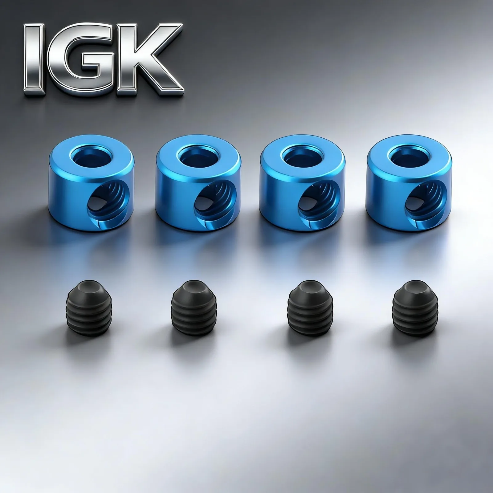 53827 Aluminum Sway Bar Limiters Set - 4Pcs Stabilizer Rod Stopper for TAMIYA RC Car