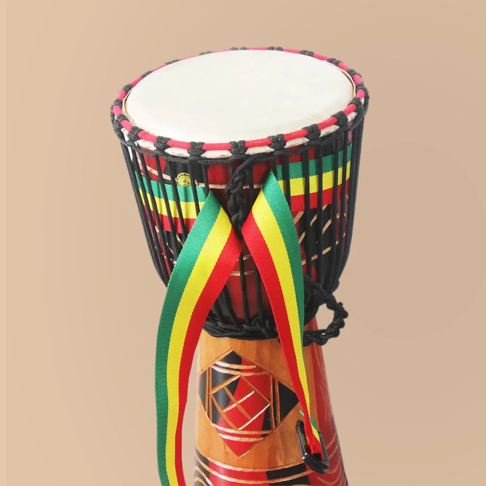 4 In African Drum Djembe Drum Professional Congo Drum Handmade Traditional African Drum Carved Musical Instrument