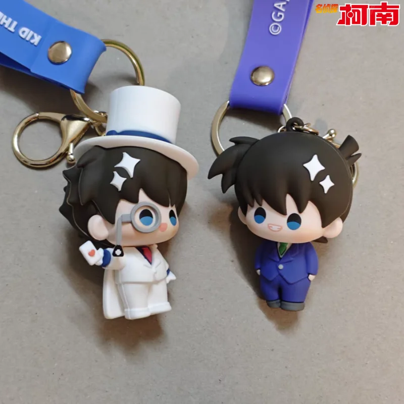 Милый детектив Конан аниме Edogawa Konan Hattori Heiji модный мультяшный кукла брелок для ключей сумка брелок кулон аксессуары подарки для фанатов Милый детектив Конан аниме Edogawa Konan Hattori Heiji модный мультяшный кукла брелок для ключей сумка брелок кулон аксессуары подарки для фанатов