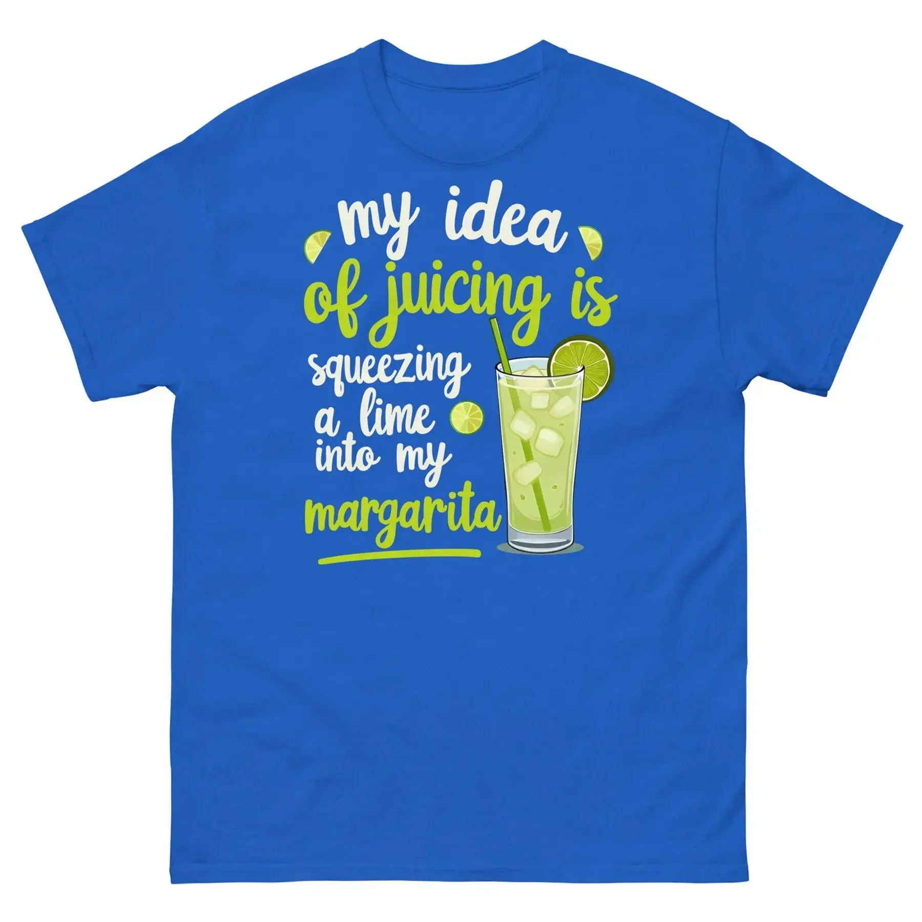 My Idea Is Juicing Squeezing a Lime Into a Margarita Unisex Classic Tee