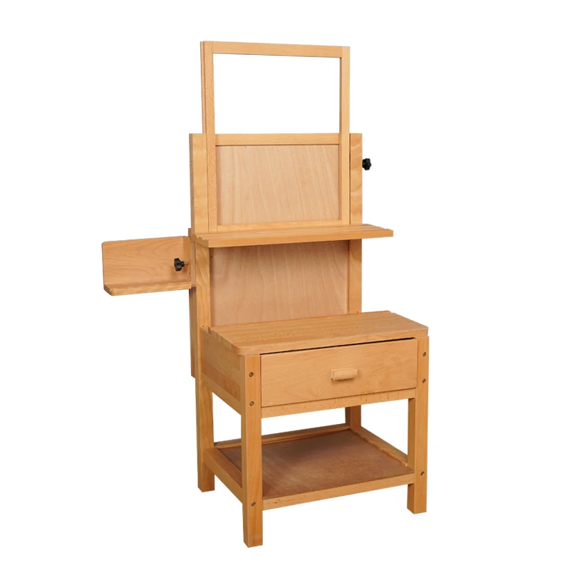 Multifuncional Integrado Levantamento Gaveta, Faia Pintura Tabela, Especial Sketch madeira maciça, Art Estudantes, Esboço e Cópia