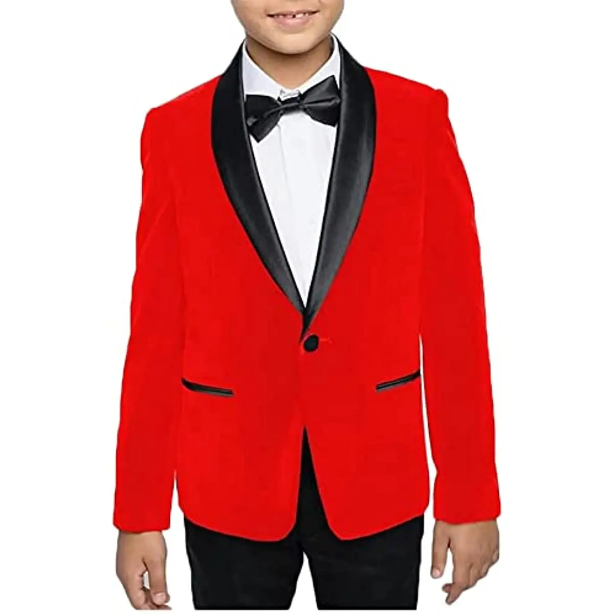 Trajes formales de terciopelo para niños, esmoquin para boda, portero de anillo para fiesta de cumpleaños para niños pequeños, primera comunicación (chaqueta + pantalones)