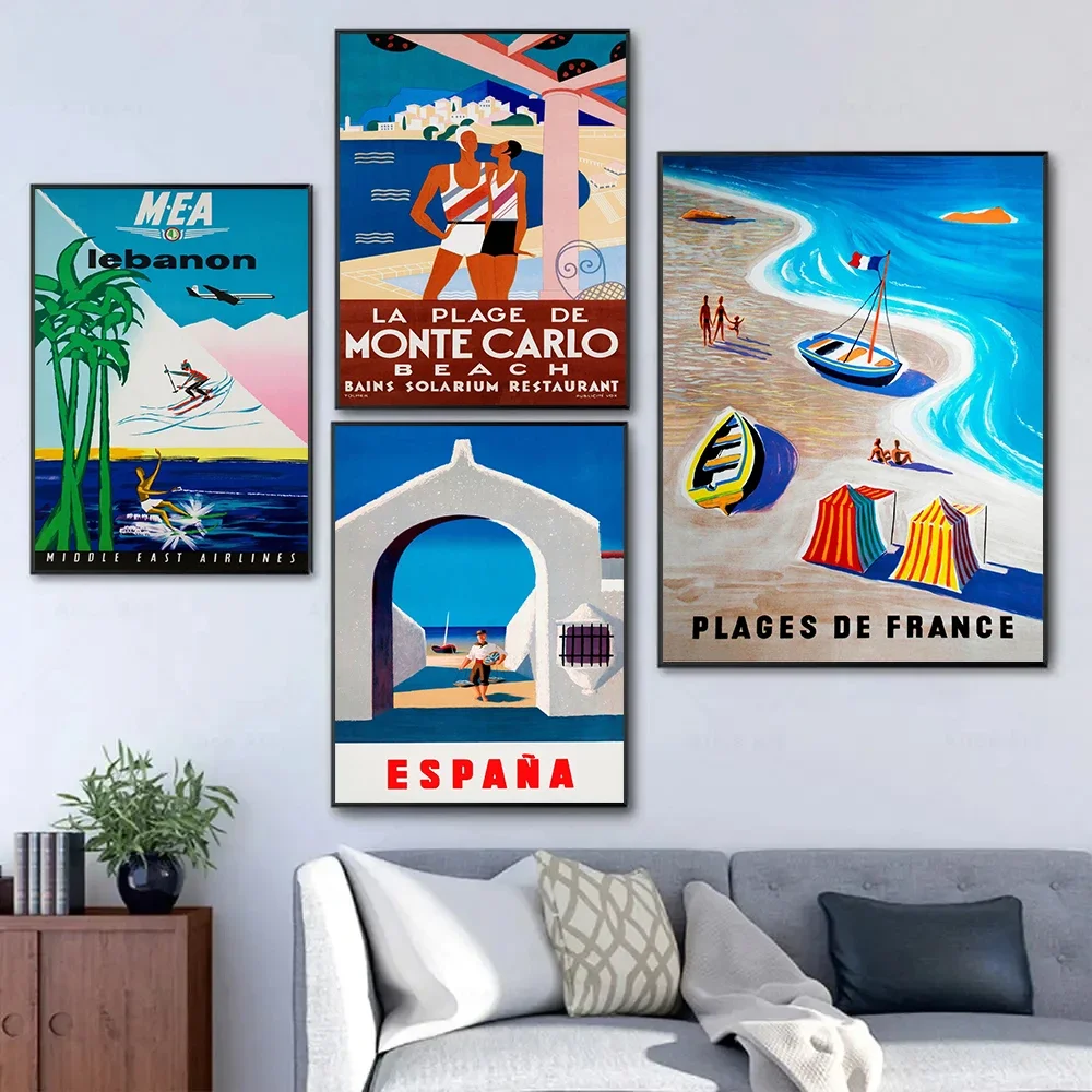 

Винтажная картина на холсте с минималистичным принтом: город Сава, Ливан, зимние виды спорта. Современный эстетичный декор для гостиной.