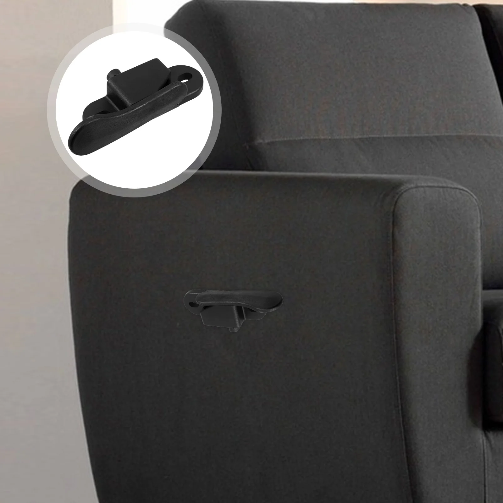 

Office Chair Manual Switch Black Electroplated Heavy Duty Control Lift Mechanism for Gaming Desk Seat Adjustment Repair