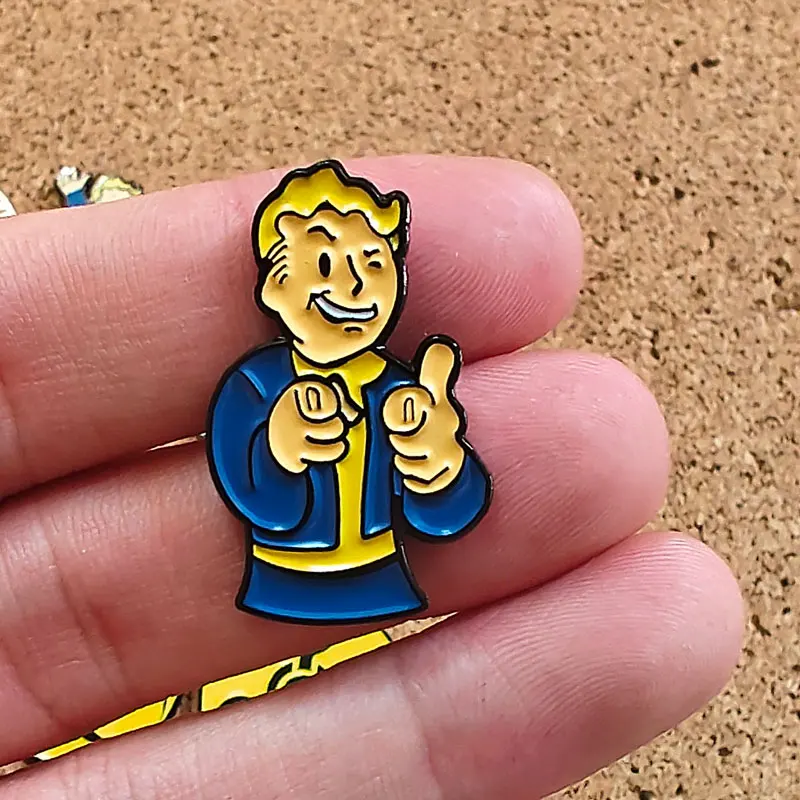 ألعاب أفلام الرسوم المتحركة الصلبة المينا دبابيس التلبيب دبابيس شارات على ظهره اكسسوارات للمجوهرات دبابيس الموضة الملحقات #3