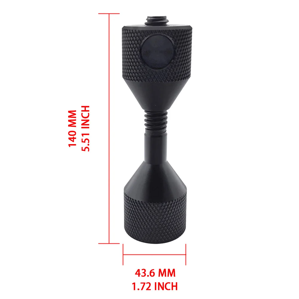 2PCS Quick Release Pins Carbon Steel Knurled Button Detent Pins for 5/8