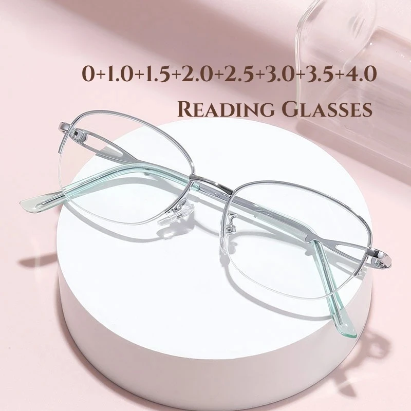 Anti-blue light reading glasses, elegant reading glasses for women, prescription computer reading glasses