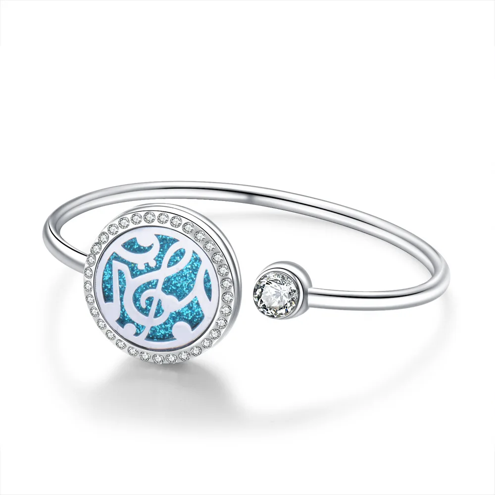 aroma bracelet diffuser Jewelry Tree of Life Perfume Oils Diffuser Aroma Diffuser Lockets Woman Bracelet