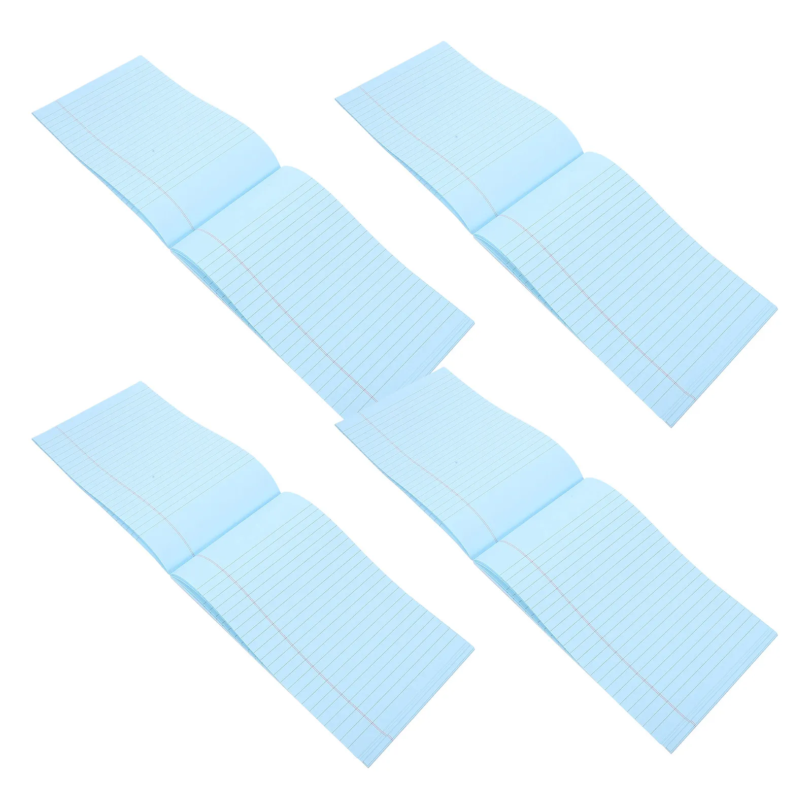 4Pcs A5 Pocket Notepad Lightweight Tear Off Legal Pad for Office School Home Use Time Plan Notepads Organize Prioritize Tasks