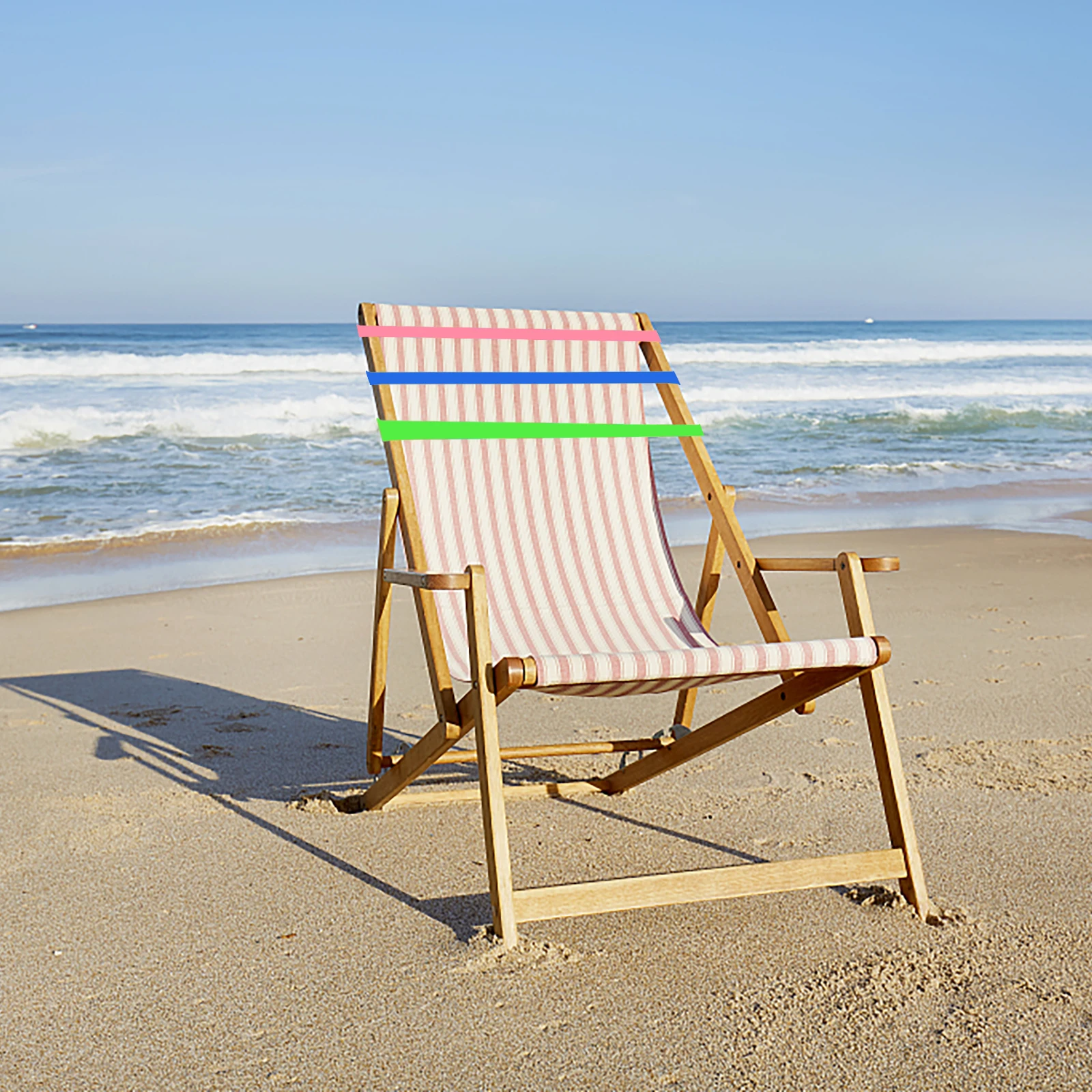 

5Pcs Elastic Beach Chair Towel Bands Adjustable Straps Secure Fit for Pool Cruise Sunbed Chairs Vibrant Colorful Bands