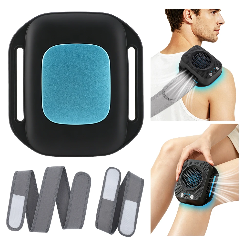 Cordless Hot And Cold Therapy Device Rechargeable Cryotherapy Machine Knee Leg Shoulder Waist Massager For Muscle Fatigue Relief