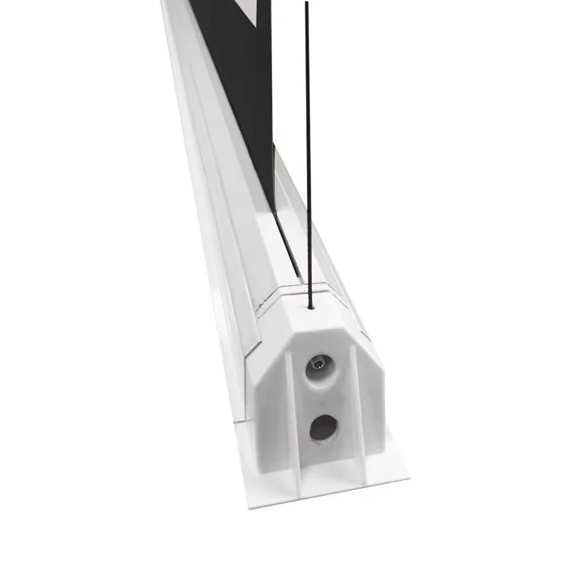 FUTURE Electric In-Ceiling Projector Screen With 3D Perforated Acoustically Transparent Grey Fabric, FTIC-ATG3