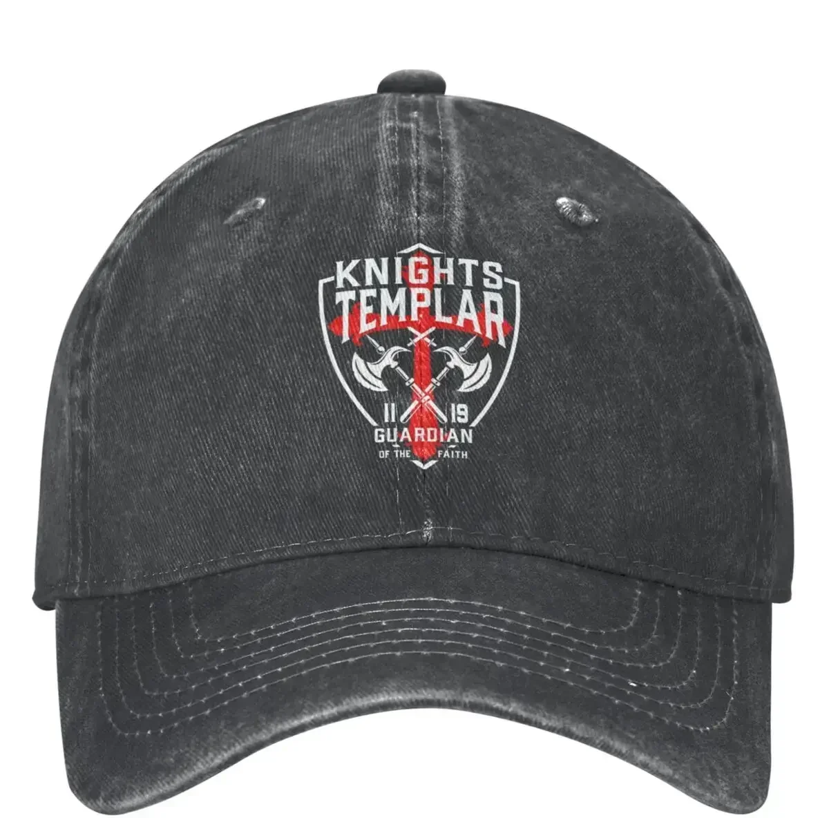 2026 Knights Templar Baseball Cap Guardian Of The Faith Outdoor Sun Y2k Cool Hip Hop Dad Hats Unisex Sun Protection Cap Gift