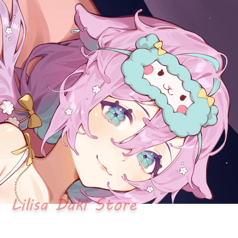 Dakimakura Fawna Vtuber Drone Body Pillow Cover Double-Sided Print Anime Life-Size Pillowcase Gifts