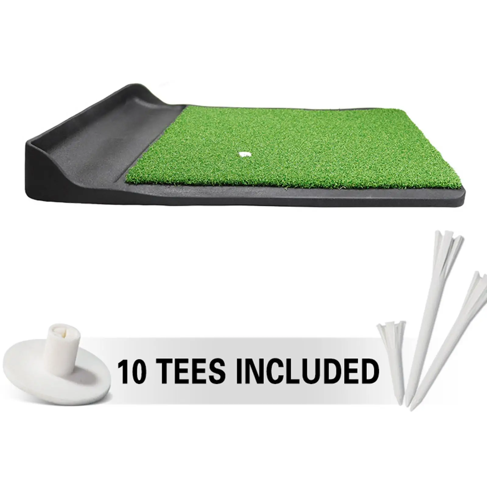 Golf Hitting Mat, Golf Practice Training Pad Driving Chipping Putting Non Slip