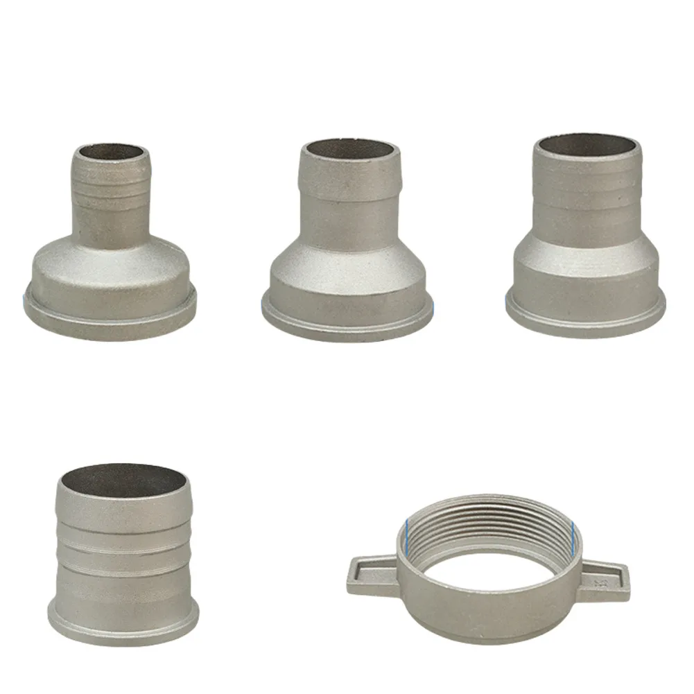Aluminum Water Pump Pipe Connector with Rubber Gasket Designed for Reliable Connection and Leak Prevention in Water Pumps