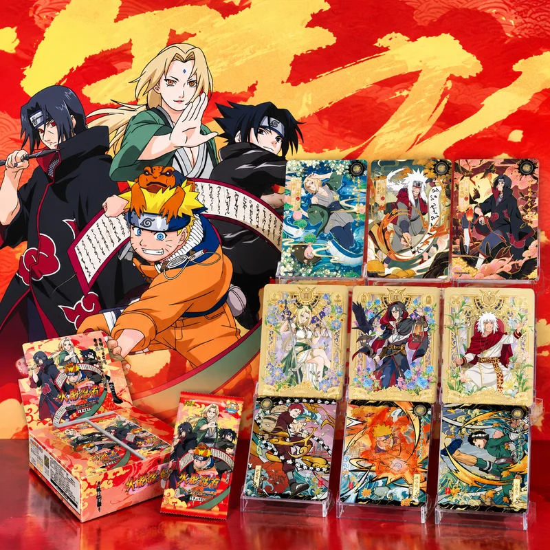 Genuine Kayou Official Naruto Heritage Collection Cards Chapter Of Soldiers Volume 9 Tcg Booster Box Anime Peripheral Gift