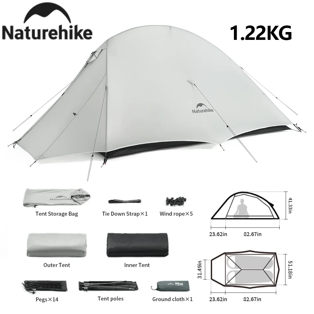 Naturehike уличная сверхлегкая туристическая палатка Cloud Up UL 15D нейлон 1,2 кг палатка для 2 человек увеличенная быстрое настройка дышащая палатка для кемпинга Naturehike уличная сверхлегкая туристическая палатка Cloud Up UL 15D нейлон 1,2 кг палатка для 2 человек увеличенная быстрое настройка дышащая палатка для кемпинга