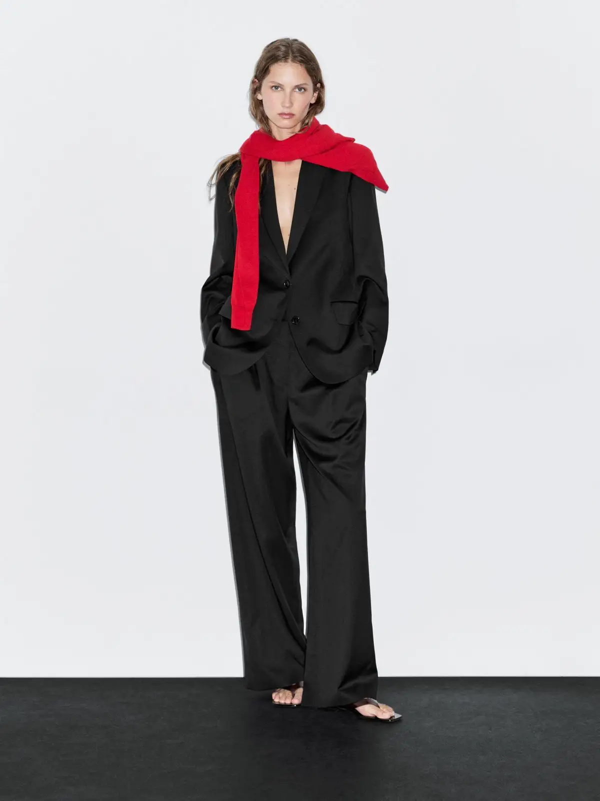 

Женские офисные костюмы Allingentle по индивидуальному заказу, комплект из 2 предметов, профессиональные пиджаки и брюки, элегантный комфортный женский современный костюм Bu Sui