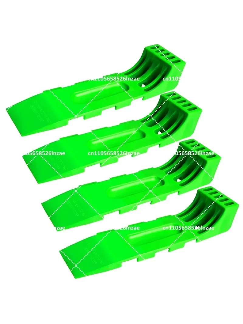 Heavy Duty Interlocking Plastic Tire Skates for Trailer Ramp And Wrecker Use Durable Equipment for Safety And Convenience