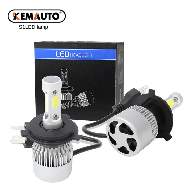 

Cross-Border Hot Productss2CarledHeadlightH4Far and near Light Integrationh7h1Super Bright HeadlightS2Three-Side Spotlight