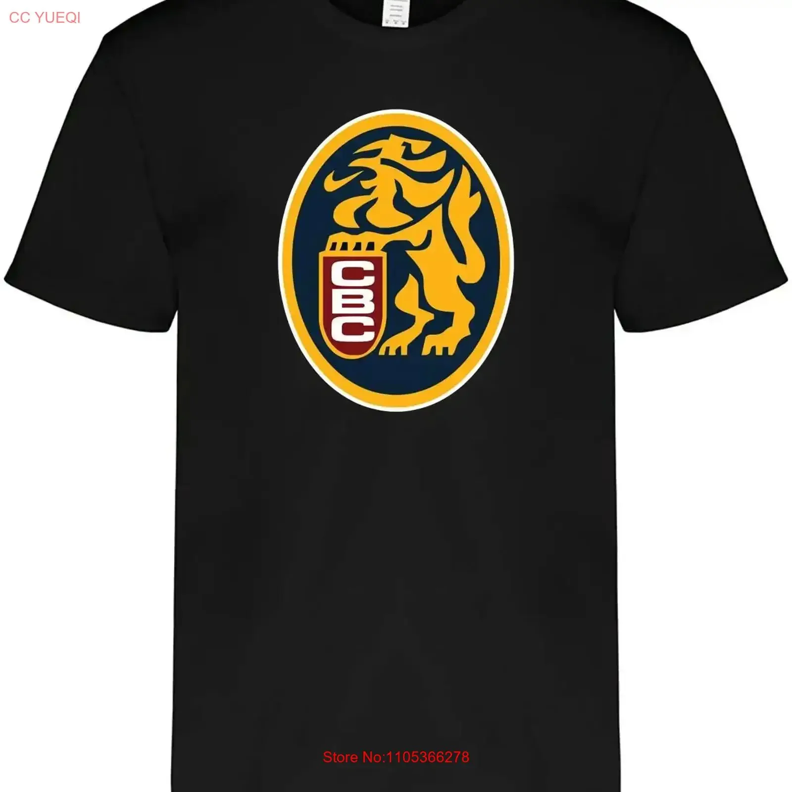 Camiseta de béisbol Leones del Caracas Venezuela para hombre, cuello redondo, 100% algodón, estilo vintage lavado, ligeramente versátil, a la moda.