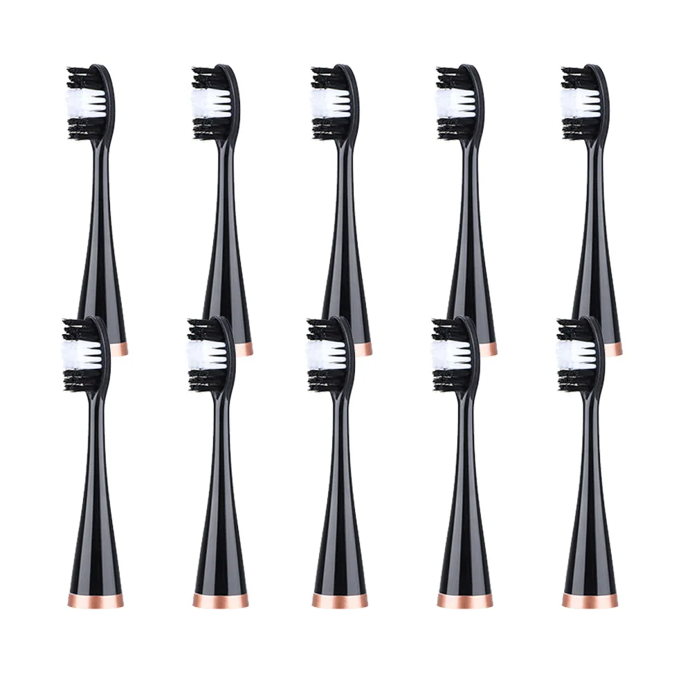 10 шт. сменные насадки для щеток для звукового электрического устройства для отбеливания зубов, очиститель зубов, Прямая поставка