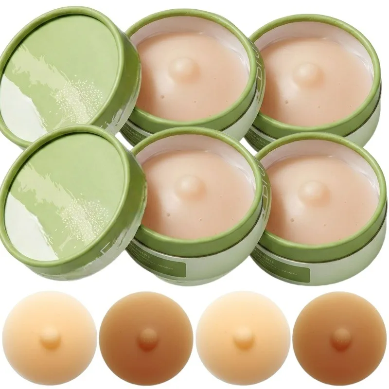 Realistic Nipple Covers Women Silicone 3D Reusable Breast Pad Invisible Self Adhesive Nipple Cover Backless Strapless Chest Pads image 3