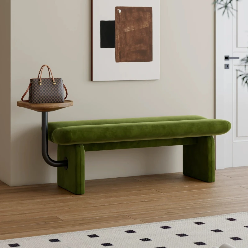 Wooden Rest Shoes Changing Stool Piano Entrance Modern Kids Shoes Changing Stool Pouf Original Taburete Furniture Living Room
