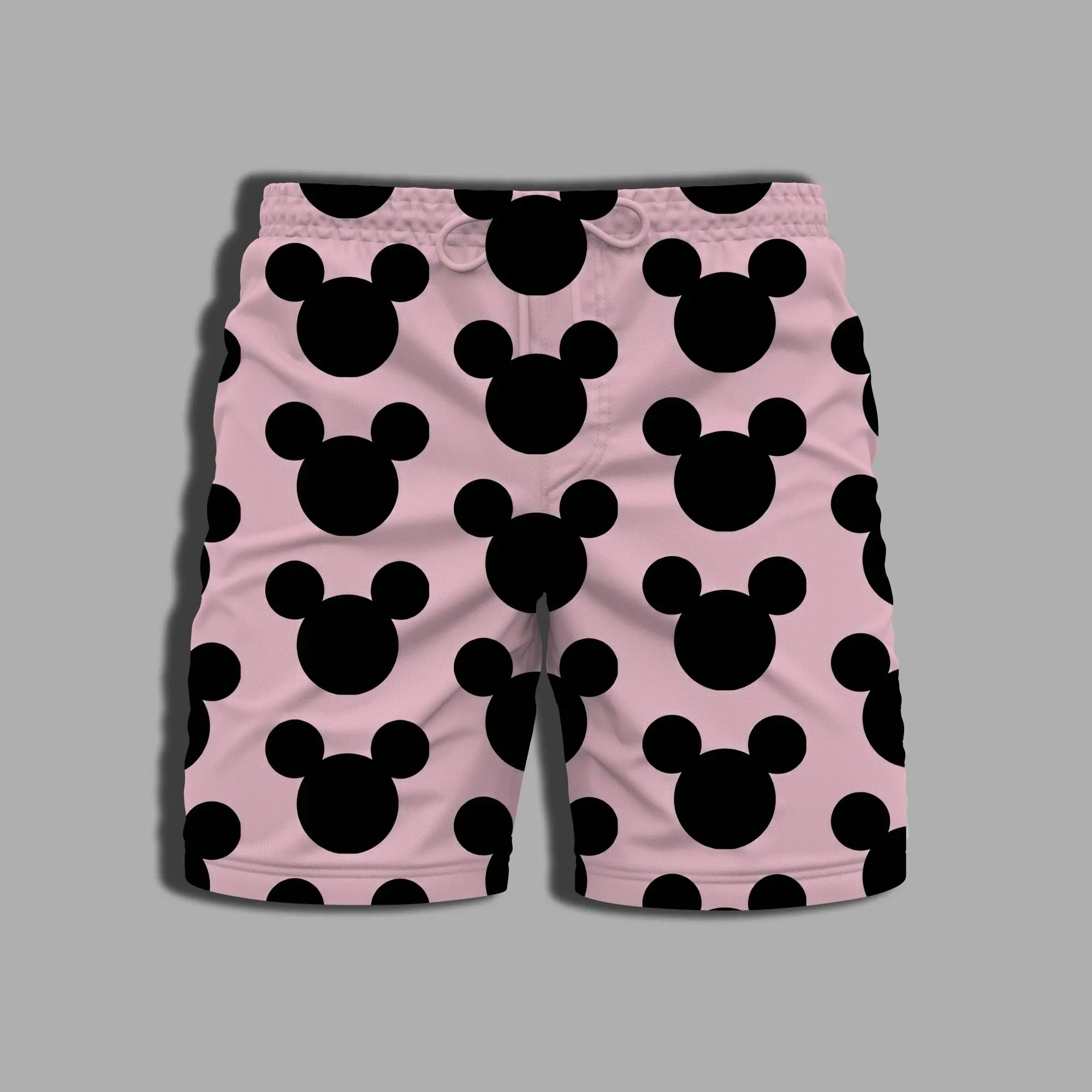 Swim Shorts Men Mickey Whole Swimsuit Summer Gym Disney Pants Bathing Suit Man Beach Minnie Mouse Printing Men's Clothing Male