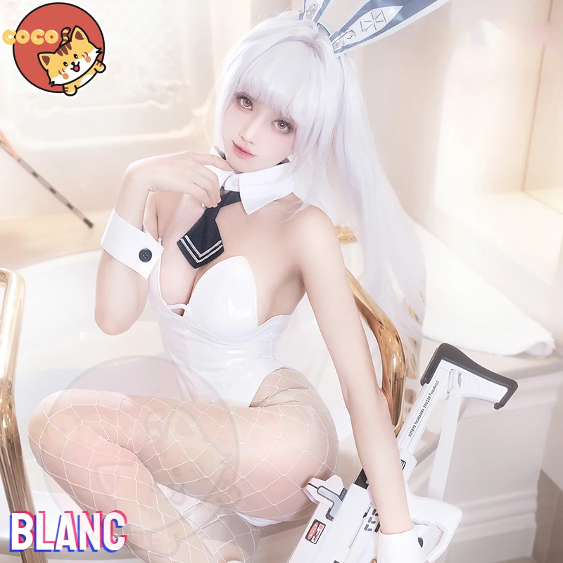 

Blanc Cosplay Costume Game NIKKE Blanc Costume The Goddess of Victory Noir Cosplay Bunny Girl Cosplay and Cosplay Wig CoCos-S