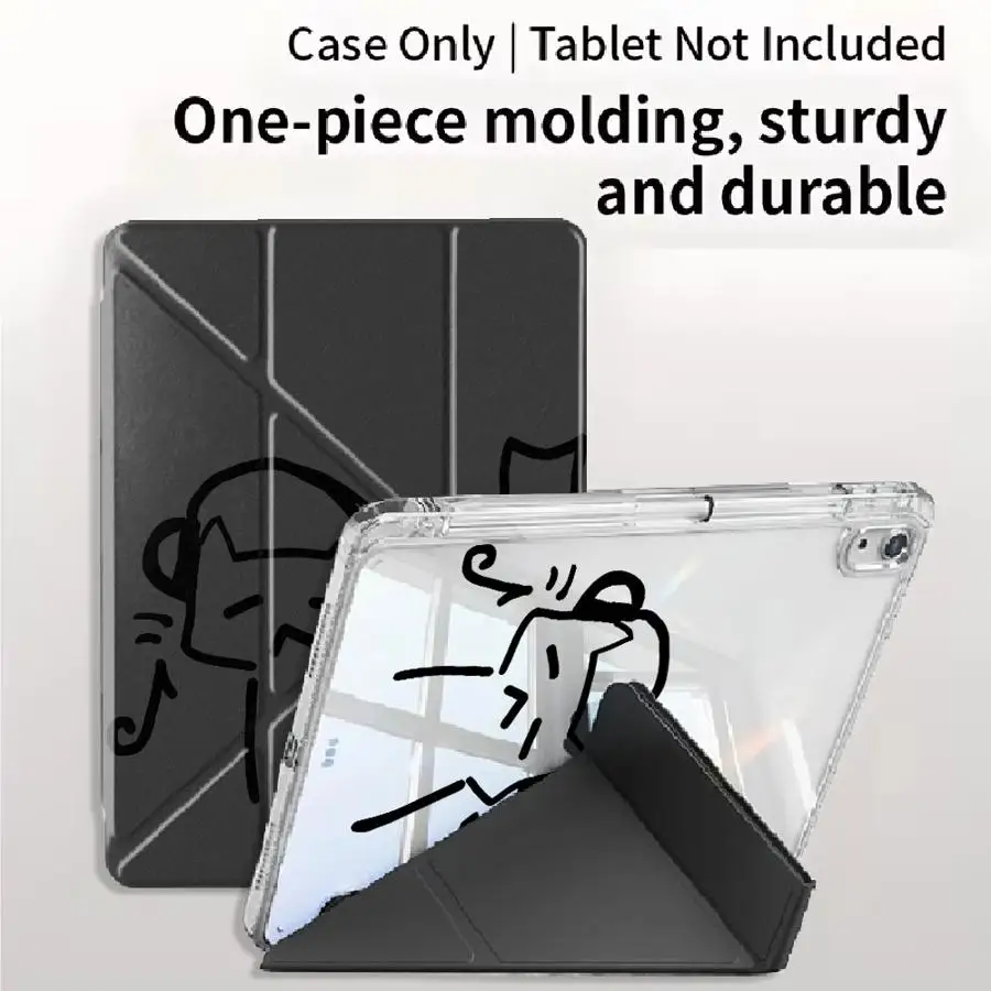 Y-Fold Holder Cover Tablet Case For iPad Mini 6 7 Pro 11th 10th 9th 8th 7th 12.9inch Pro 2025 Air 4 5 M3 M2 1 2 M4 11inch Music