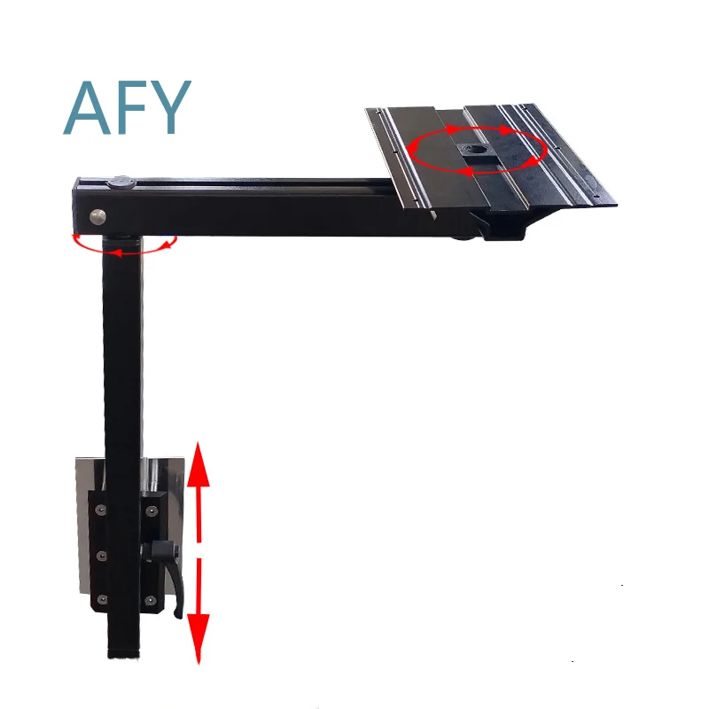 RV Aluminum Alloy Table Leg for Caravan Camper Adjustable Swivel Folding Furniture Legs with Screws for Camping Outdoor RV