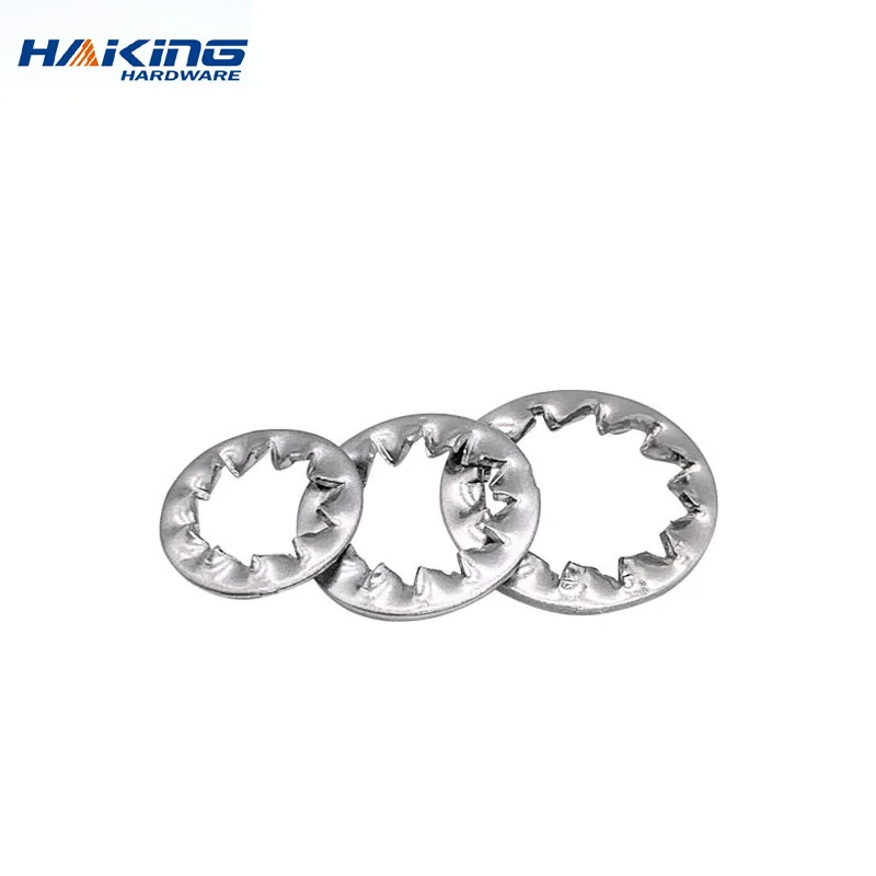 M2 M2.5 M3 M4 M5 M6 M8 M10 M12 M14 M16 GB861.2 DIN6798J A2-70 304 Stainless Steel Internal Toothed Serrated Lock Washer Gasket