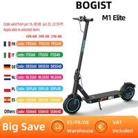 BOGIST-M1Elite Folding Off Road Electric Scooter, 250W Power Motor, 36V 15AH Battery, 8.5 Inch