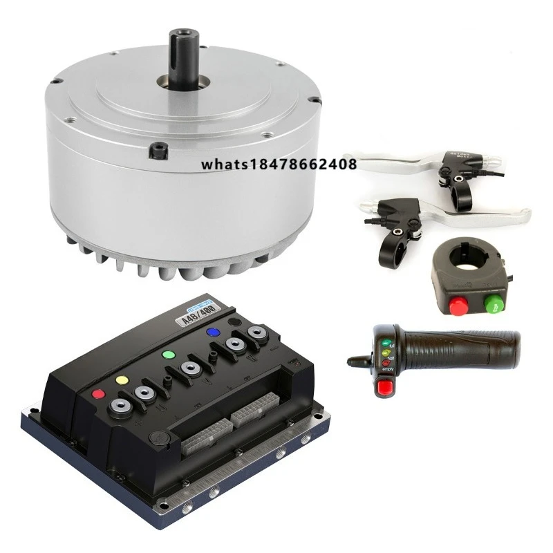 High Powerful 3kw Electric Motorcycle Motors Electric Car Conversion Kit Brushless Motor with Controller
