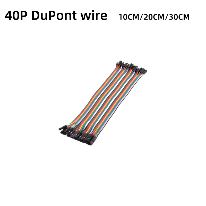 

40P DuPont Wire /Rehearsal Wire 10/21/30CM Nut-to-Nut Fair-to-Nut Fair-to-Fair 12-Strand Copper Wire