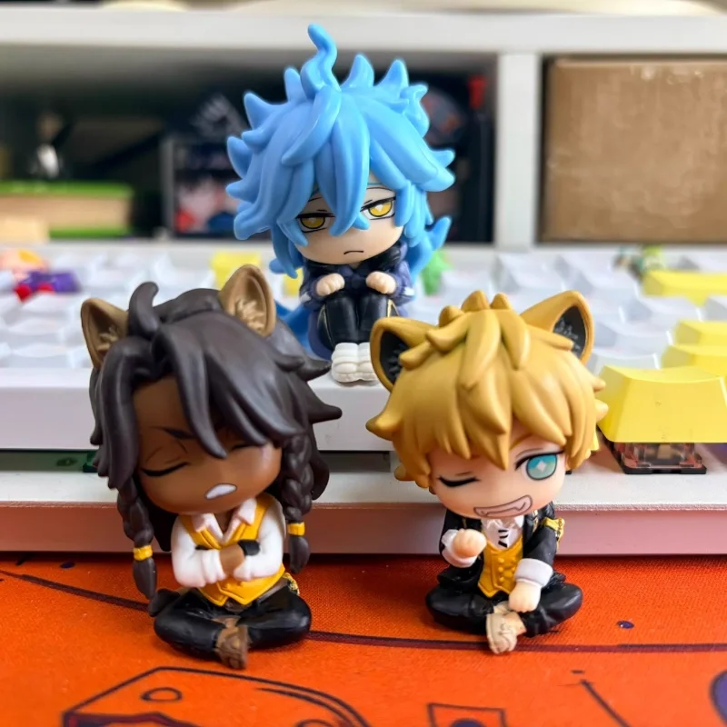 Figuras de Acción de Anime Twisted Wonderland en Stock: Ortho, Idia, Shroud, Leona, Ruggie, Bucchi, Jack, Howl - Muñecos Coleccionables