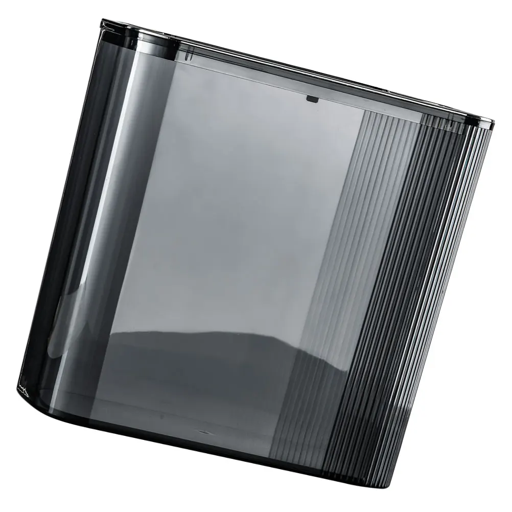

Crevice Trash Can Ultra Thin Waste Basket PET Material Bathroom Kitchen Living Room Space Saving Garbage Container