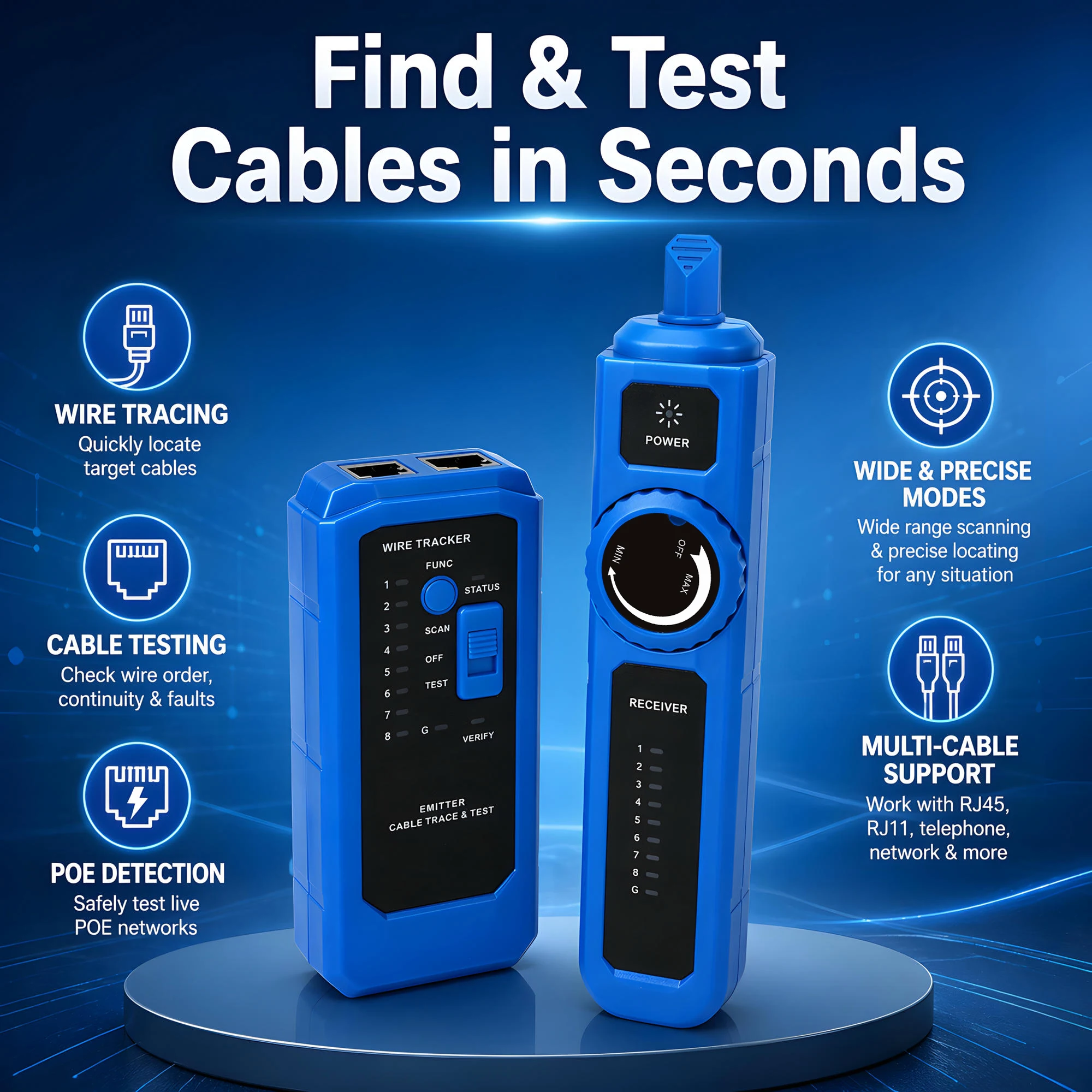 poe-耐火ワイヤートラッカー-rj45-rj11-ネットワークケーブルテスター-干渉防止-cat5-cat6-lan-電話回線ロケーター修復ツール