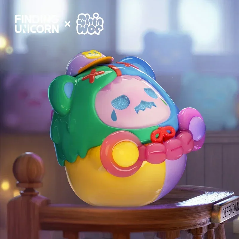 

Finding Unicorn ShinWoo Baddy Bear Town Series Blind Box Mystery Box Caixa Sorpresa Girls Anime Figures Cute Model Birthday Gift