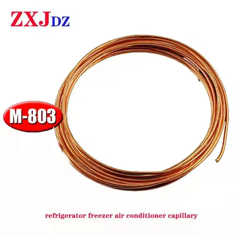 Air conditioner refrigerator capillary freezer capillary red copper capillary air conditioner copper tube