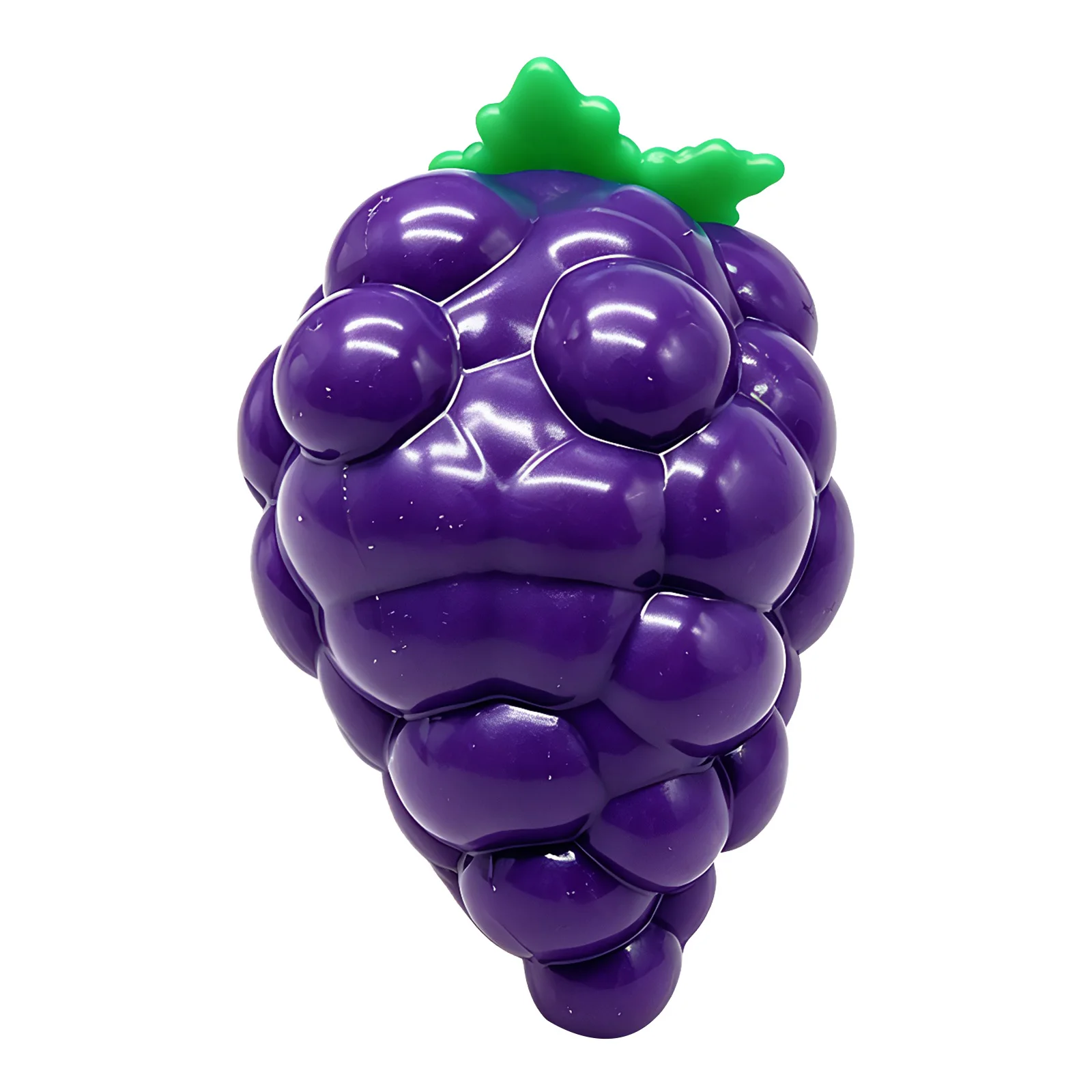Purple Grape Brick Surface Slow Rising Squeeze Ball Sensory Pinch Sensory Tension Relief Desk Toy