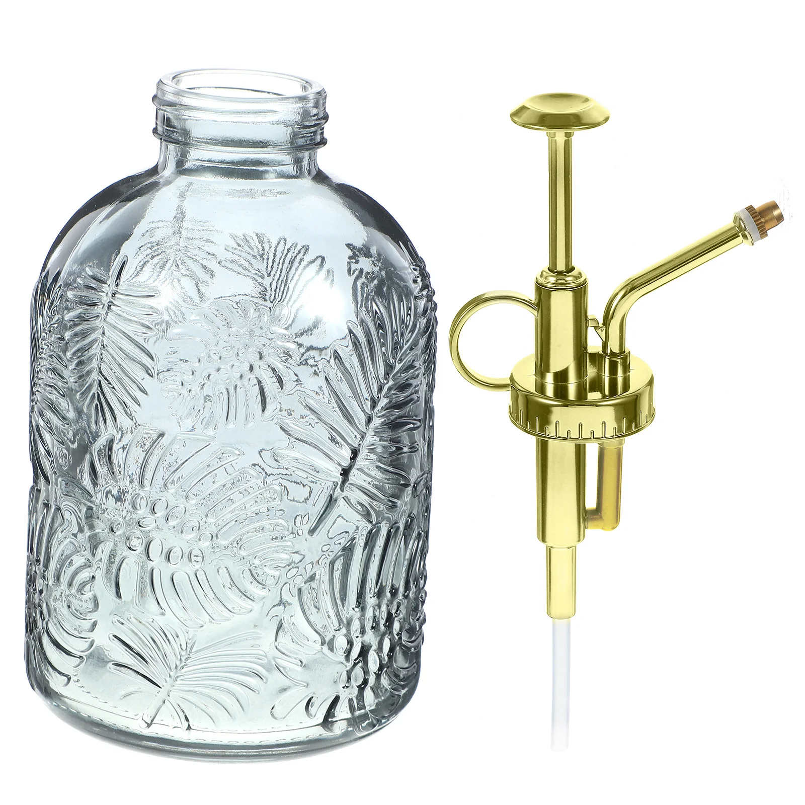 

Glass Plant Mister Spray Bottle Vintage Small Watering Can Transparent Refillable Watering Pot for Indoor Outdoor Plants