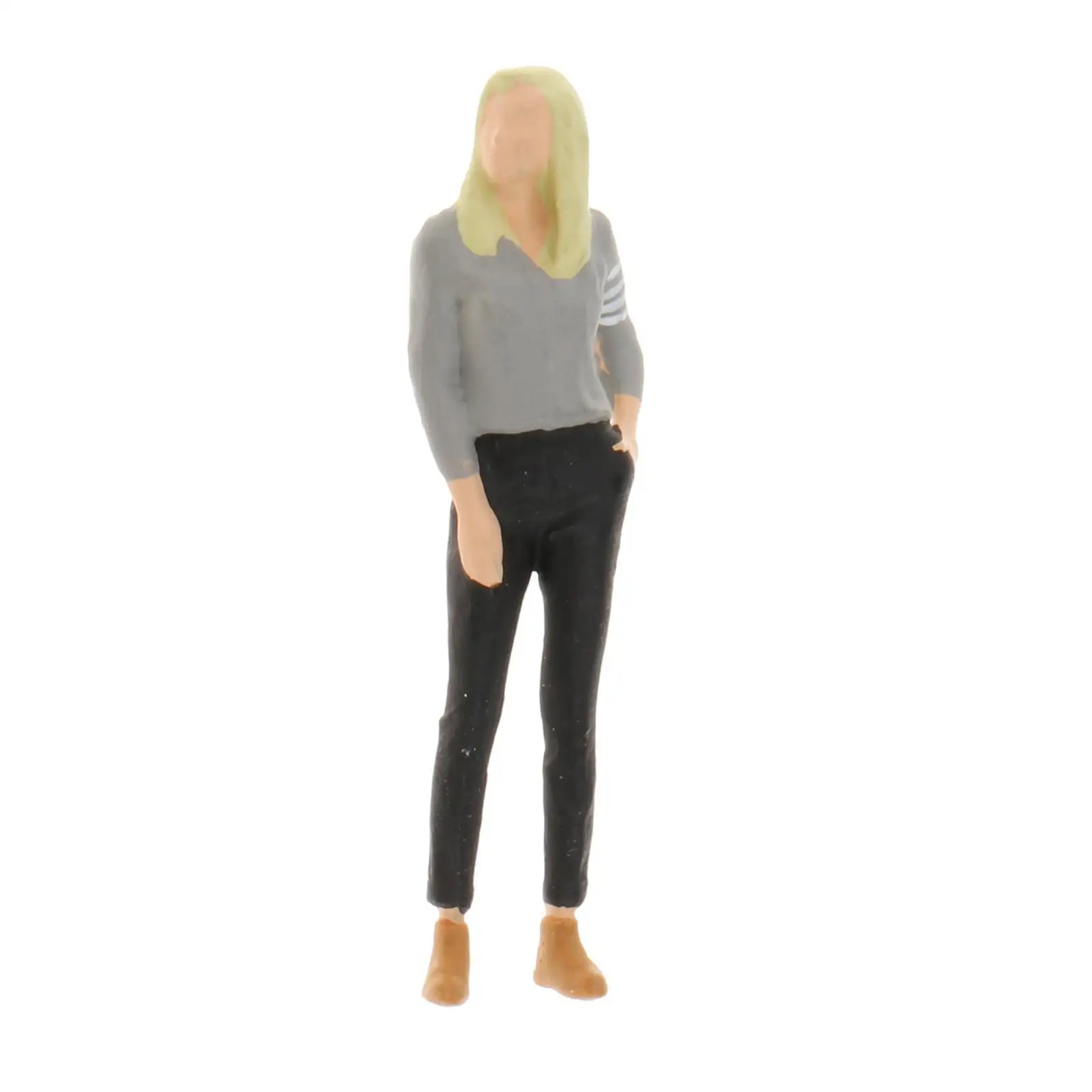 

1pc Mini 1:64 Diorama Painted Figure Resin Office Scenario Doll