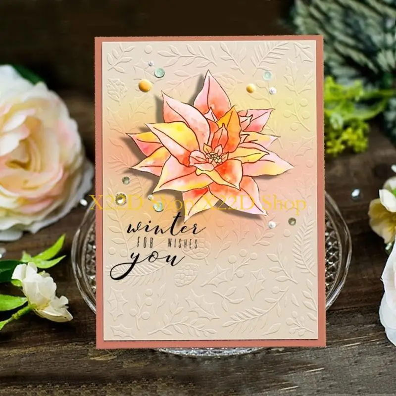 

X22D Sturdy Plastic Embossing Template for Craft and Card Making