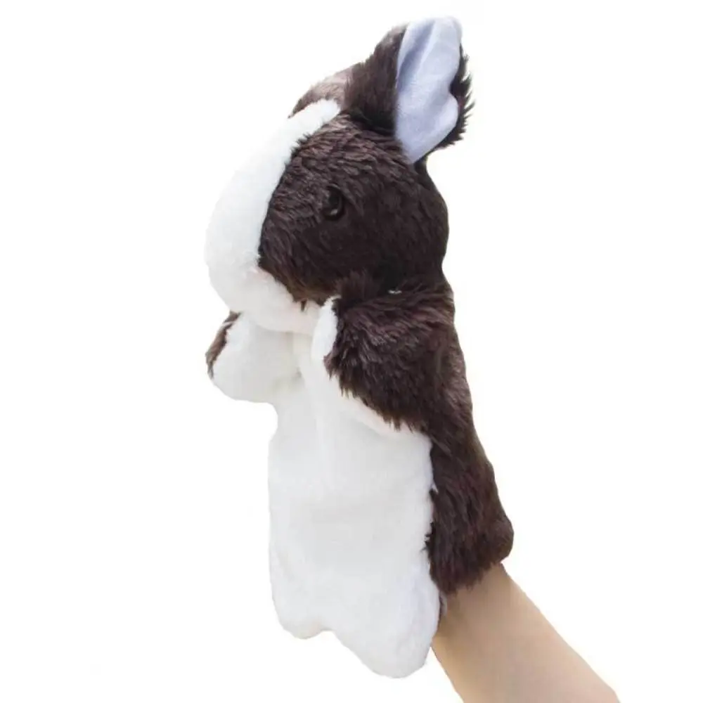 Fashion Rabbit Bunny Hand Puppet Soft Cartoon Stuffed Animal 8 Colors Gifts