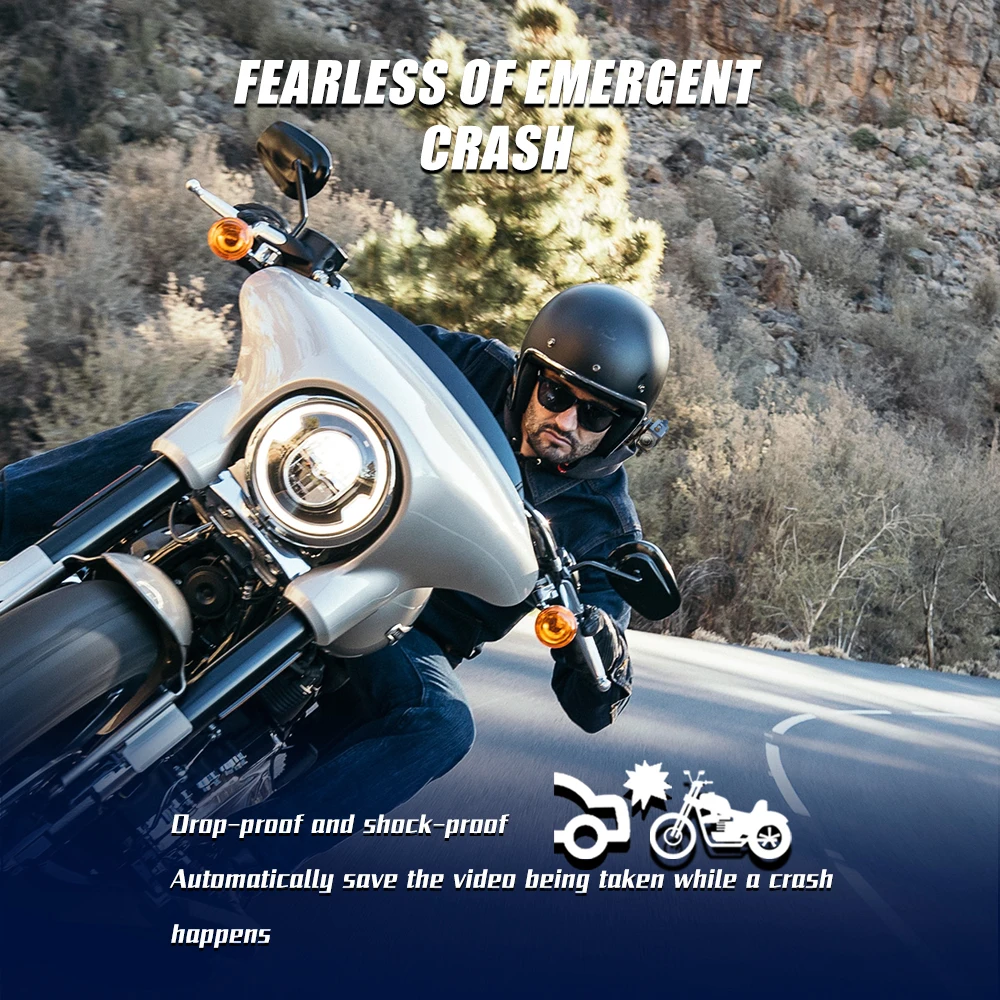 Freedconn R3 Pro Helmet Headset Motorcycle Intercom Bluetooth 6ways BT Moto Helmets Drop‑proof and shock‑proof Ultra‑long standb