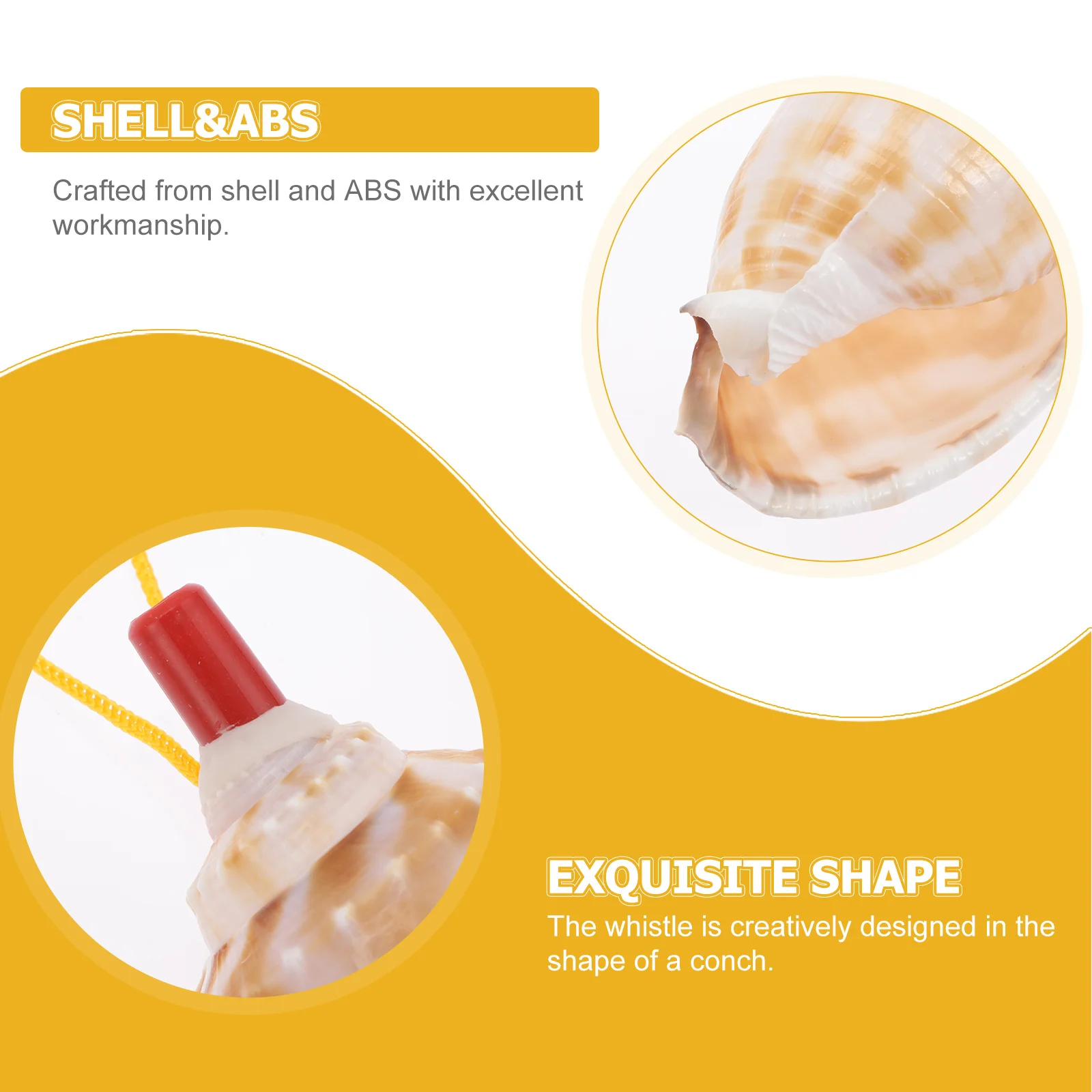 

10Pcs Conch Whistles Bright Color Noise Makers for Birthday Party Favors Kids Gifts Children Whistle Plaything Kindergarten