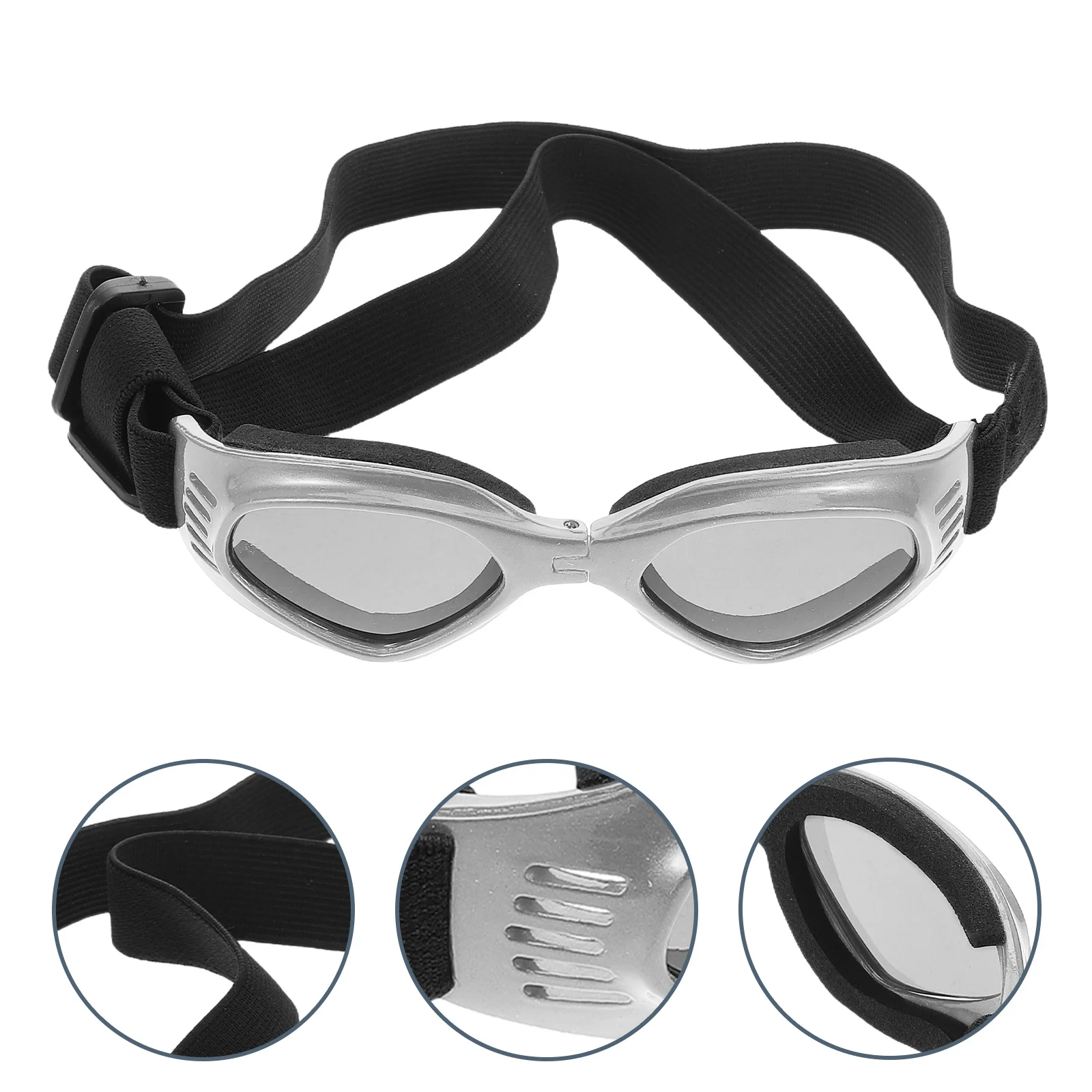 

Pet Sunglasses Dog Goggles for Small Medium Dogs Cats Uv Protection Windproof Stylish Foldable Outdoor Party Photo Prop